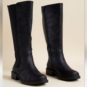 Torrid Wide Calf Chunky Boot